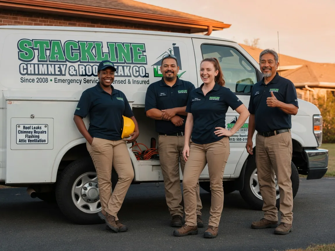 Chimney flashing repair company in Temple, GA
